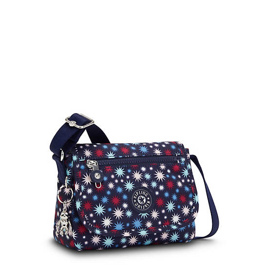 Kipling Sabian Printed Crossbody Mini Bag Funky Stars | CA 1352BE